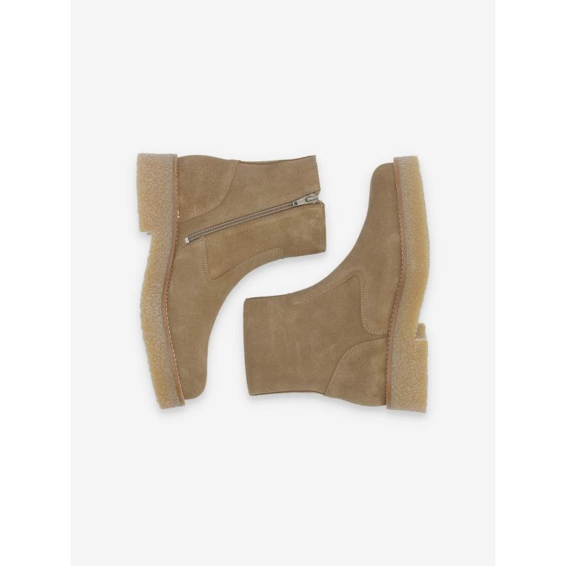 DORA BOOTS - SUEDE - TABACCO